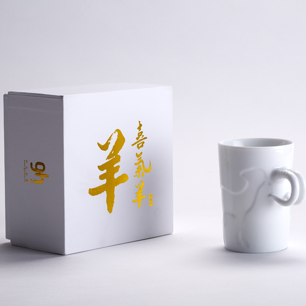 lets 喜气羊羊一杯子 白羊座 羊生肖杯 原创设计 陶瓷杯