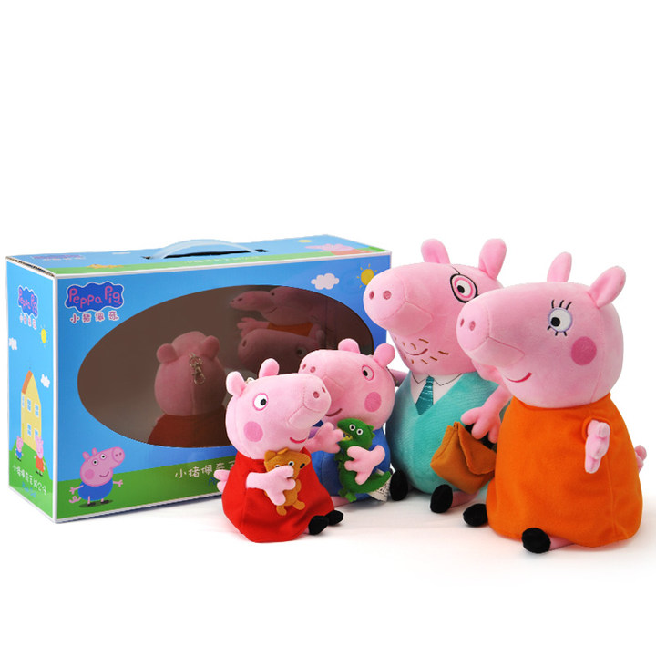 小猪佩奇橡皮泥粘土彩泥套装男女孩 小猪佩奇与朋友们