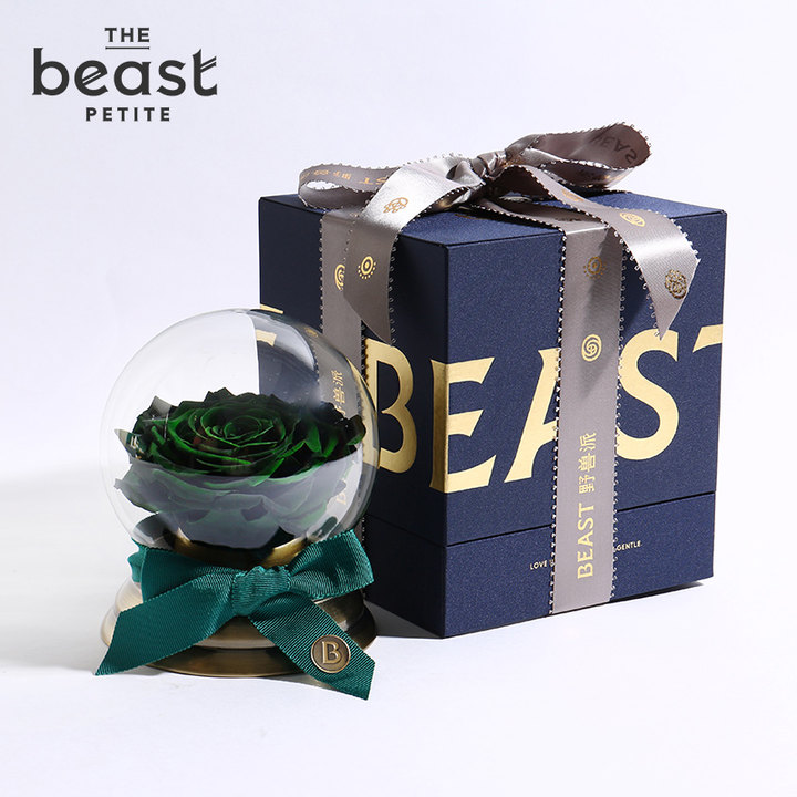 the beast/野兽派水晶球永生玫瑰