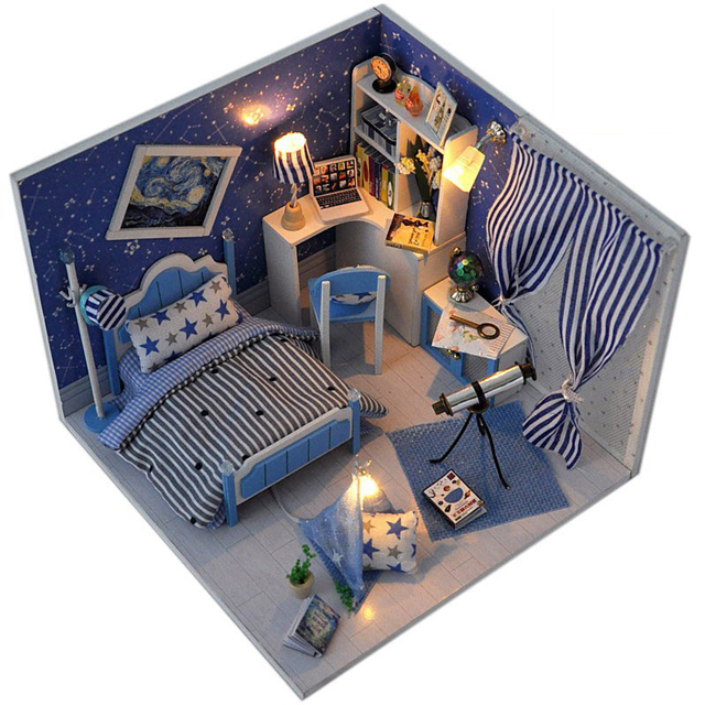 diy小屋模型拼装玩具