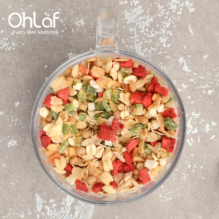 Ohlaf JAR FruitWow 综合水果口味混果谷物早餐