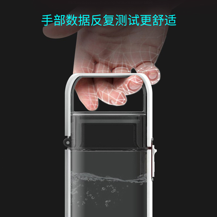 IDekooror艾客米伽罗 非惯用随手杯 单手操作一键开合 运动通勤杯