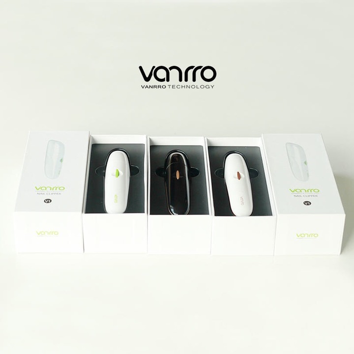 Vanrro V1梵洛电动指甲刀钳美甲成人快速自动修指甲剪打磨抛光器