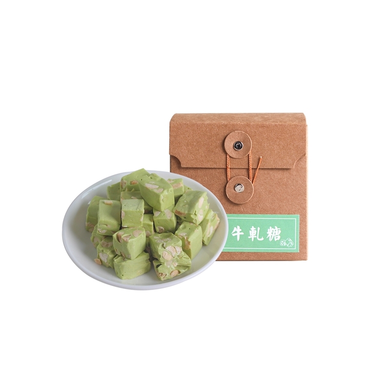 味BACK | 台湾小粒牛轧糖 抹茶花生