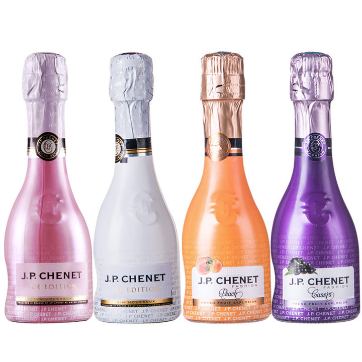 新年礼!法国进口香奈起泡酒mini装200ml 四色可选