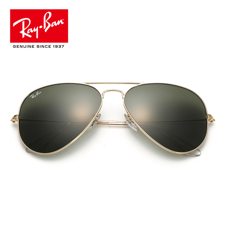 RayBan雷朋太阳眼镜男女款蛤蟆镜复古优雅简约潮流0RB3025墨镜
