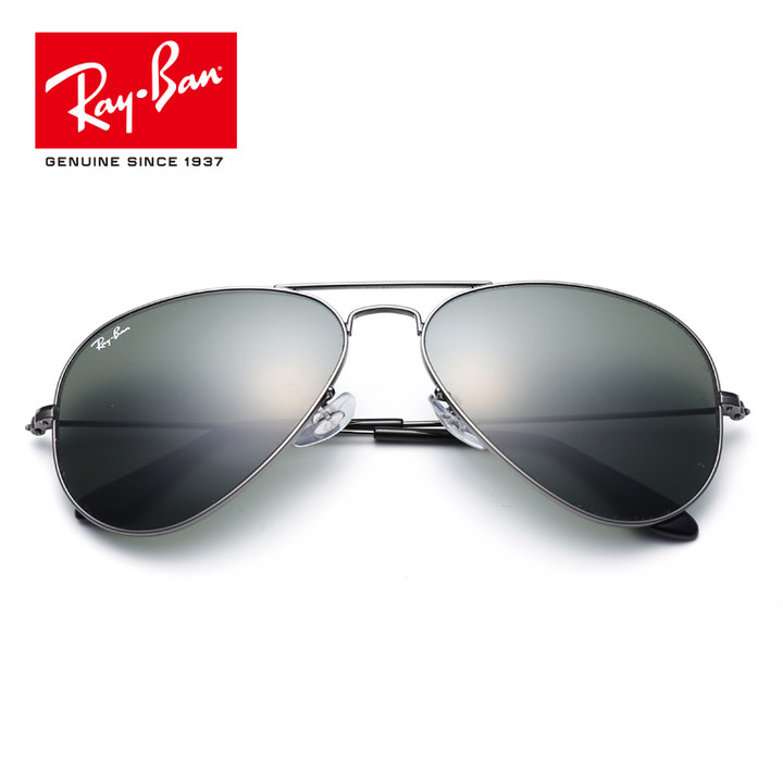 RayBan雷朋太阳眼镜男女款蛤蟆镜复古优雅简约潮流0RB3025墨镜