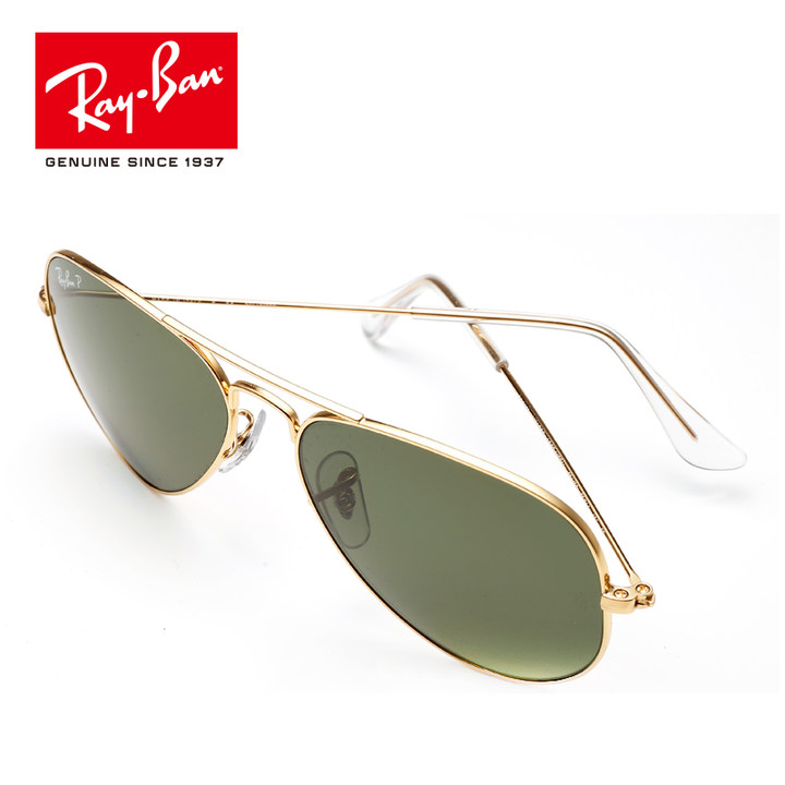 RayBan雷朋明星同款太阳眼镜男女蛤蟆镜偏光开车司机镜RB3025墨镜