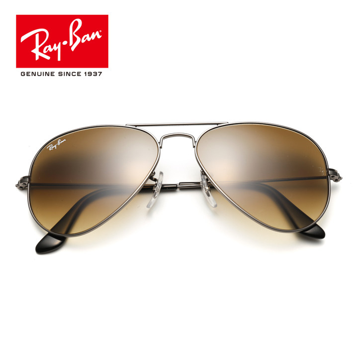 RayBan雷朋太阳眼镜男女款蛤蟆镜个性简约优雅渐变色0RB3025