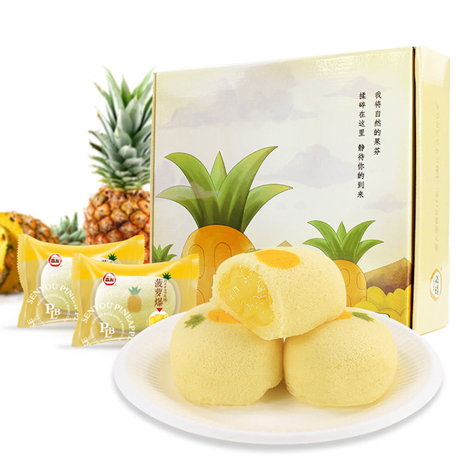 森友菠萝爆蒸蛋糕 800g