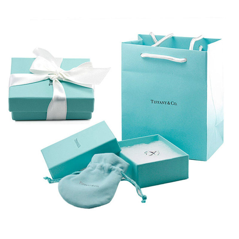 蒂芙尼(Tiffany & Co.)1837系列经典双环扣吊坠项链 情人生日礼物 锁骨链 双环系列35672095