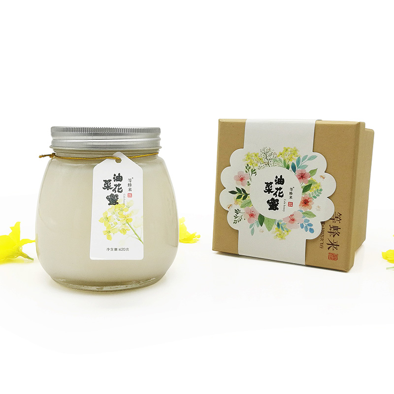 等蜂来 油菜花蜜 620g礼盒装 成都油菜蜂蜜 滋补养生 0添加纯蜂蜜