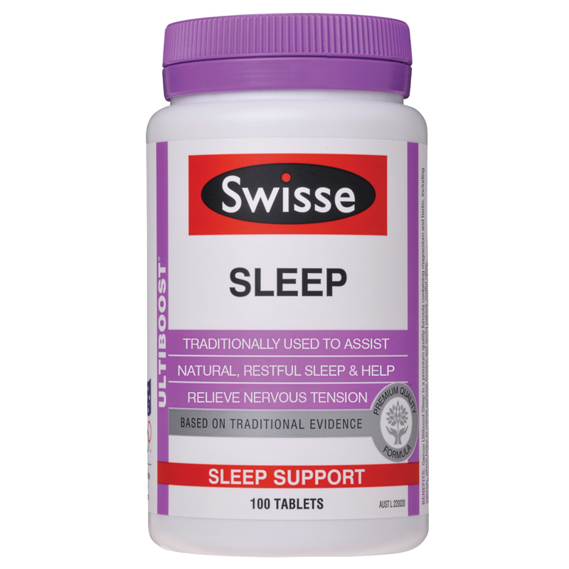 澳洲 Swisse 纯草本精华改善睡眠片 100粒