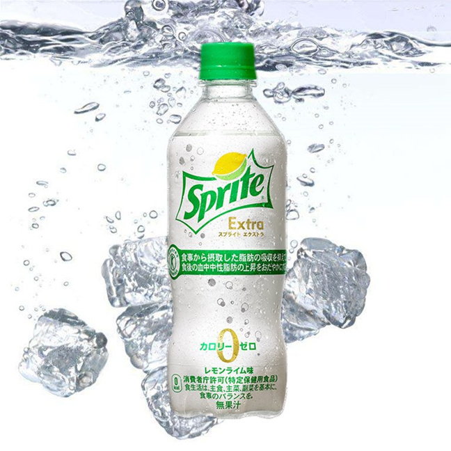 日本可口可乐Plus零脂可乐+零脂雪碧Sprite extra(2瓶装)