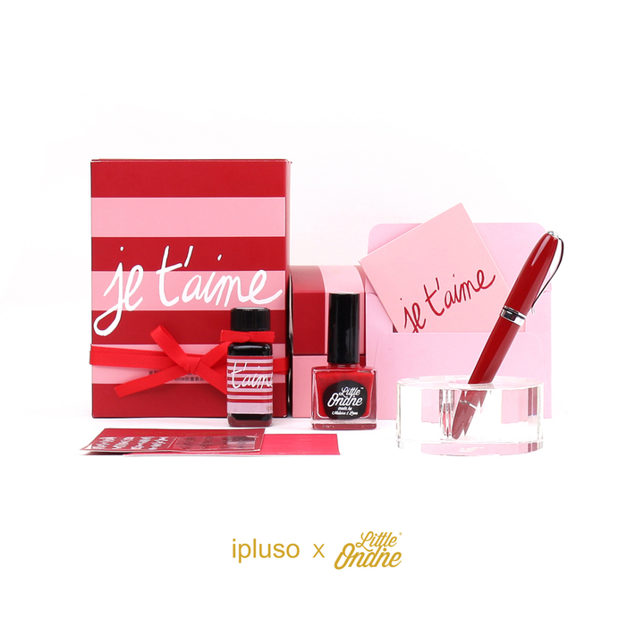 ipluso x Little Ondine限定版钢笔套装告白礼盒