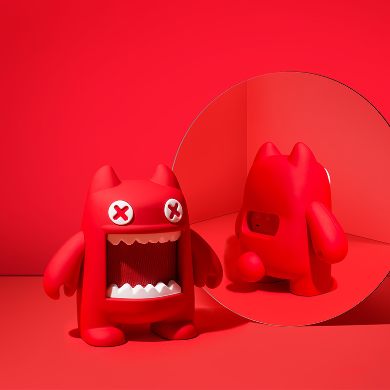 【户外音箱,送礼佳品】mr.leaf 魔鬼猫音魔蓝牙音箱低音炮便携户外