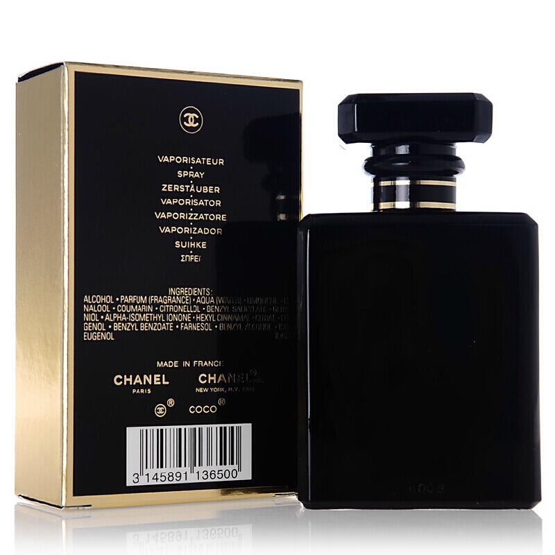 香奈儿 Chanel 女士黑色可可小姐香水喷雾 100ml