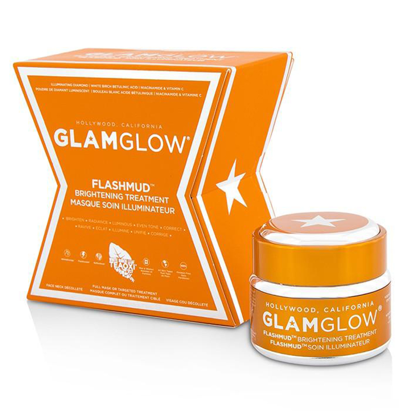 GLAMGLOW格莱魅 发光面膜橙色罐 美白亮肤面膜50g