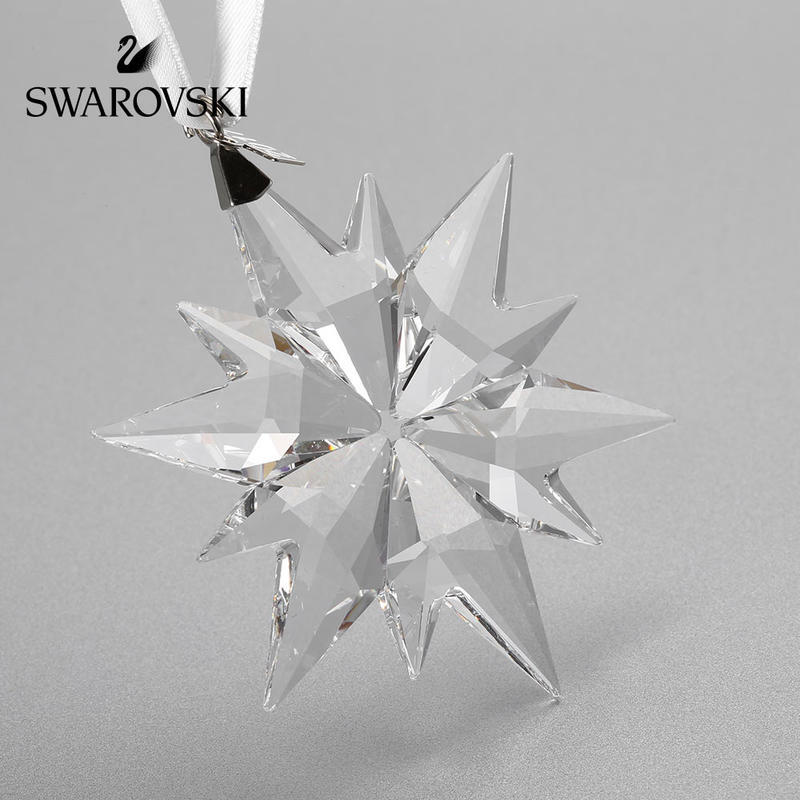 SWAROVSKI 施华洛世奇 精选仿水晶圣诞星星挂饰 汽车挂饰 透明 5257589