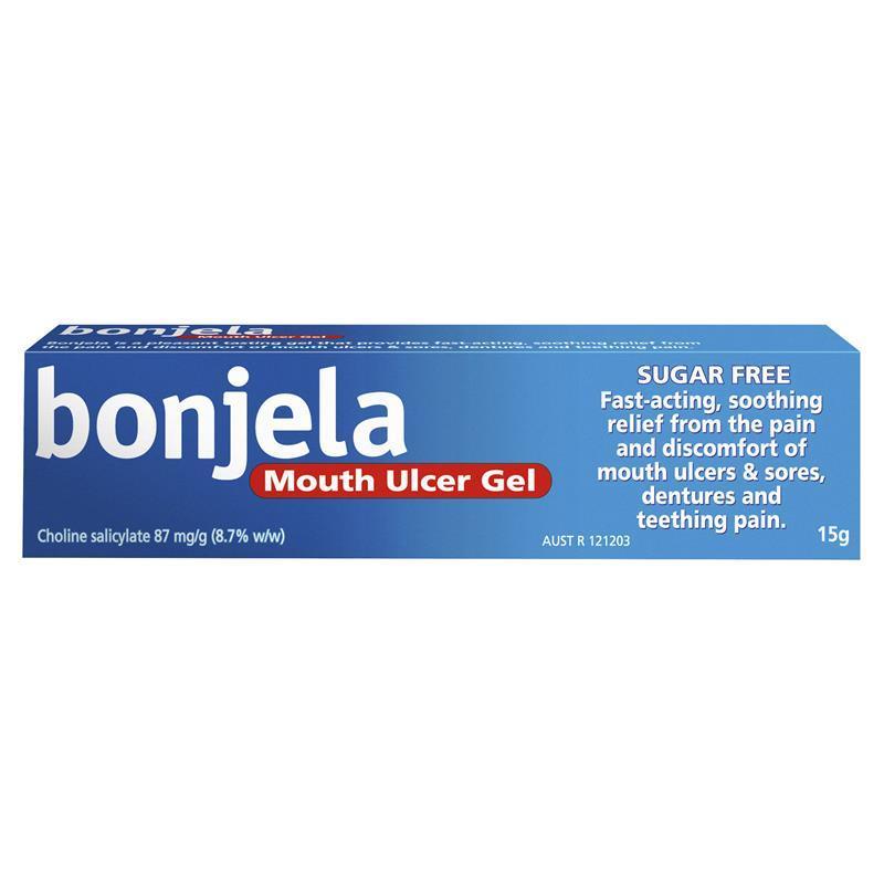 澳洲正品 Bonjela口腔溃疡凝胶15g 改善口腔溃疡唇疮急救克星