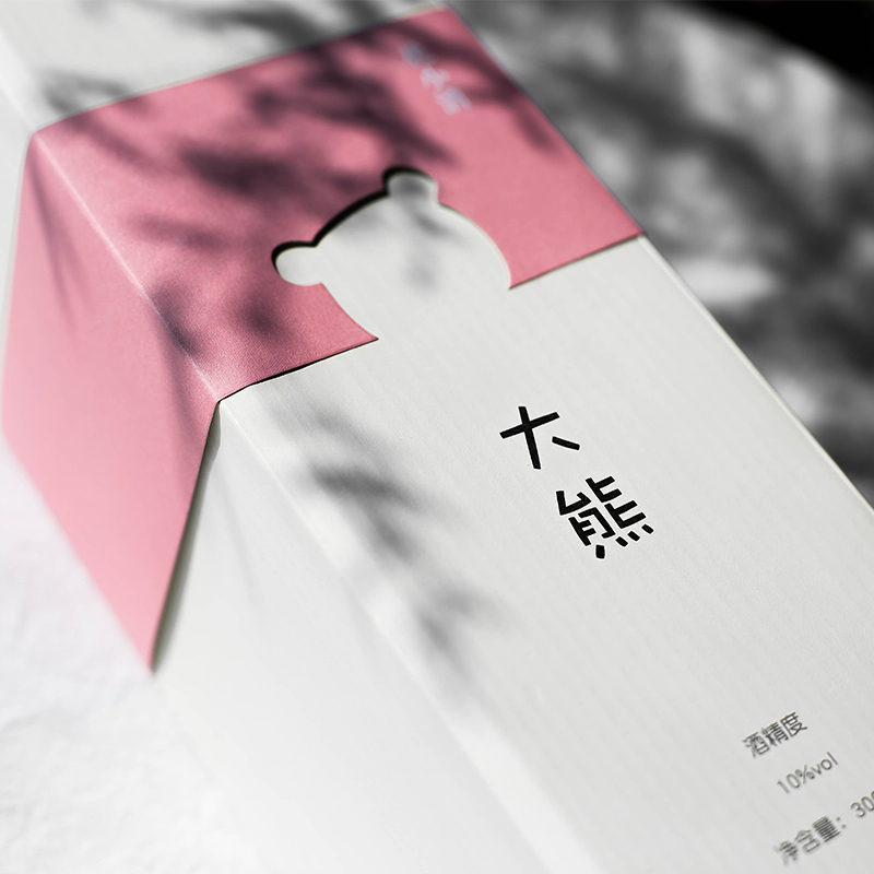 大熊高颜值花果酒 礼物酒表白酒 玫瑰酒低度甜酒 女士