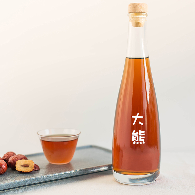大熊红枣枸杞酒/水果微甜酒 女士低度微醺糯米酒自酿 黄酒10度