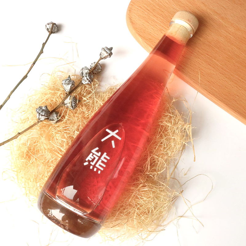 大熊高颜值花果酒 礼物酒表白酒 玫瑰酒低度甜酒 女士