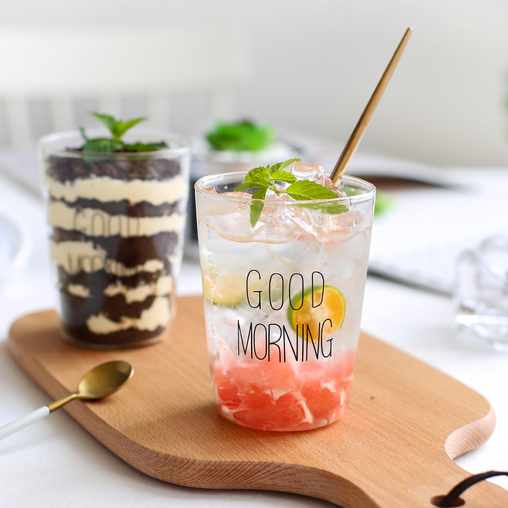 川岛屋 Good morning玻璃杯