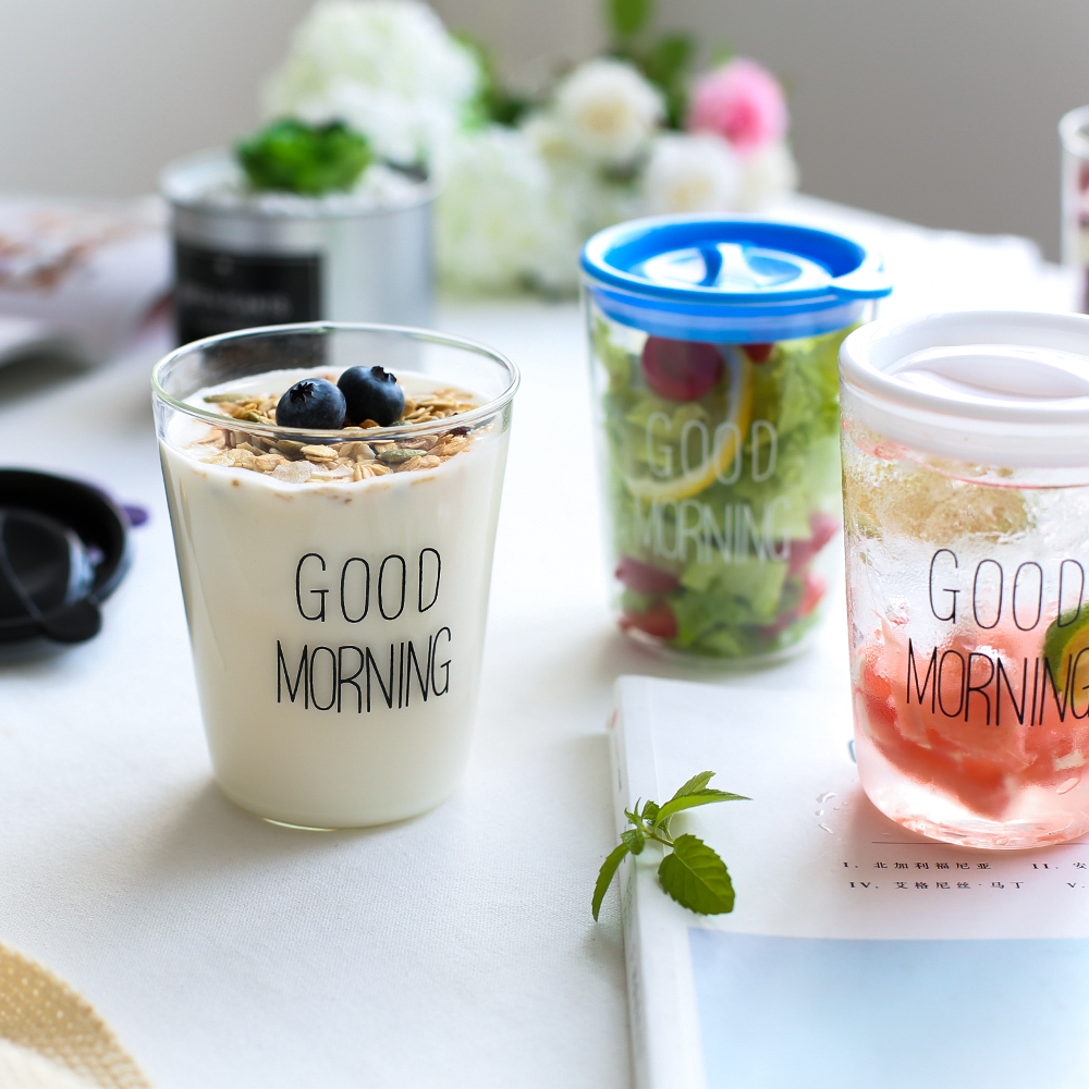 川岛屋 Good morning玻璃杯