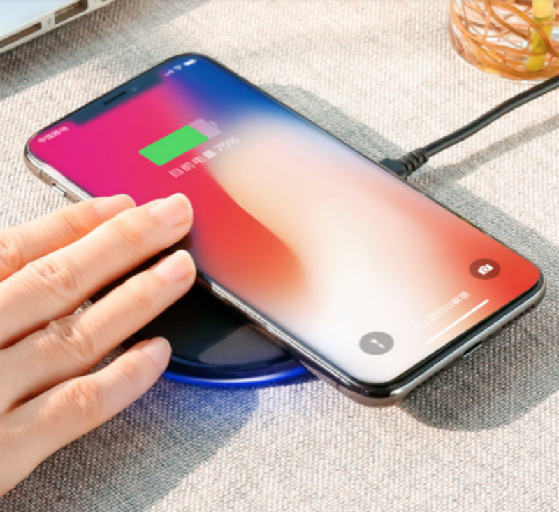 锐舞iPhoneX无线充电器苹果8手机iPhone8Plus快充QI无限X专用8P八