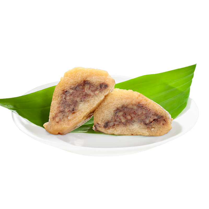 蔡澜花花世界 抱抱红豆粽子 广东道滘裹蒸粽手工红豆粽端午甜粽子