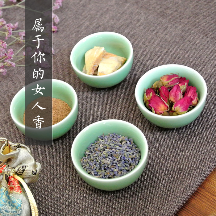 端午节檀香鲜花香囊礼盒母亲节礼品生日礼物妈妈女友女生天然香包