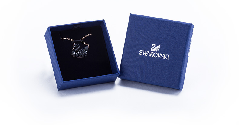 SWAROVSKI施华洛世奇 黑色仿水晶 黑天鹅链坠 5204134