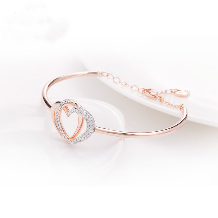 SWAROVSKI 施华洛世奇 心心相印永恒不变的爱手链 5194838