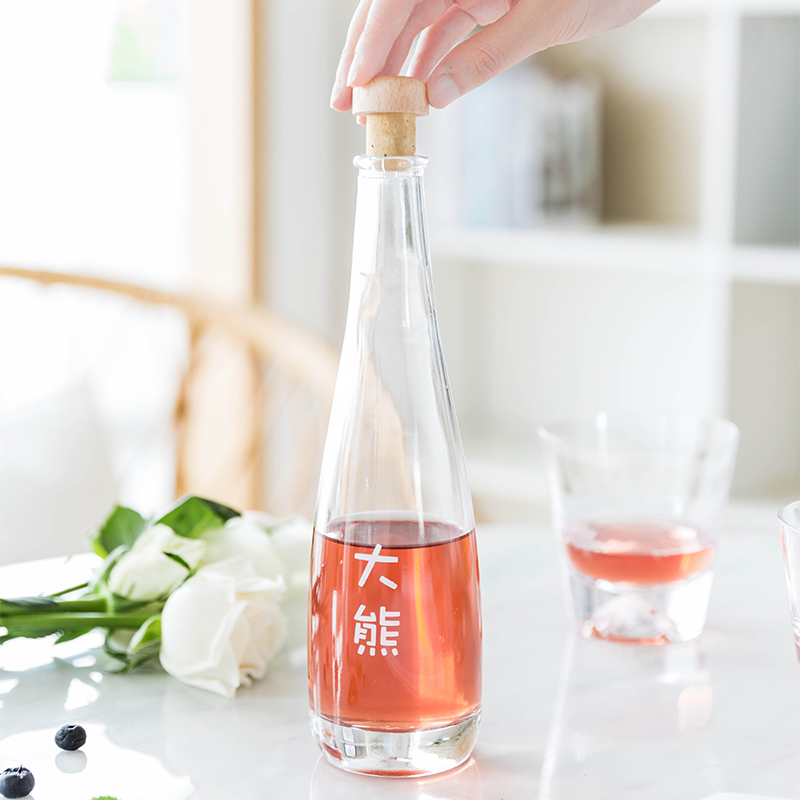 【情绪礼物酒】大熊花果酒4口味高颜值女生酒少女心酒10度(赠送礼袋)