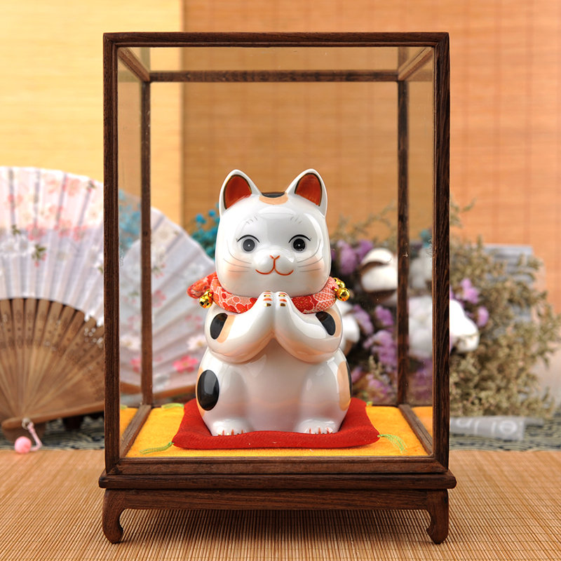 日本药师窑祈愿招财猫