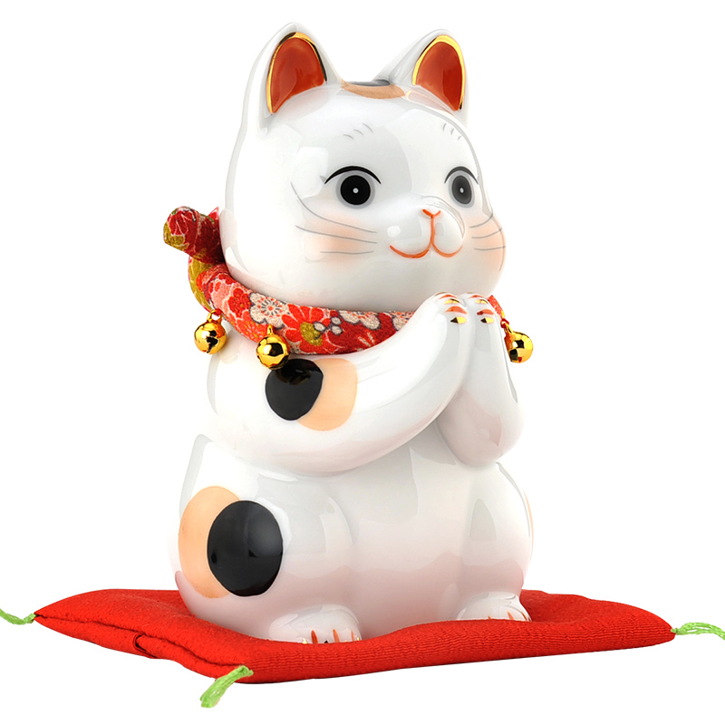 日本药师窑祈愿招财猫