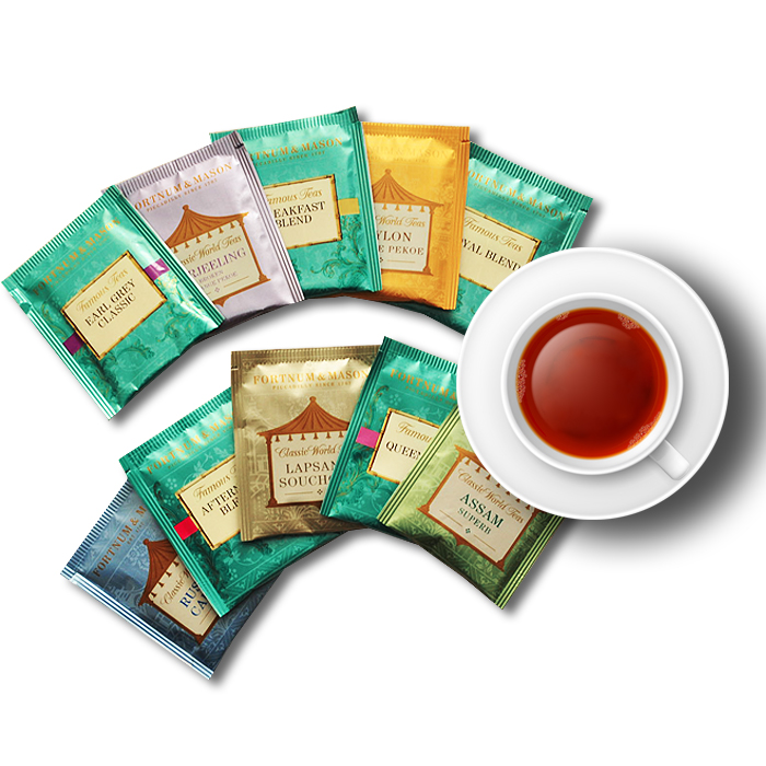 英国皇家御用茶: Fortnum & Mason 红茶试喝组10种(口味秒川宁)
