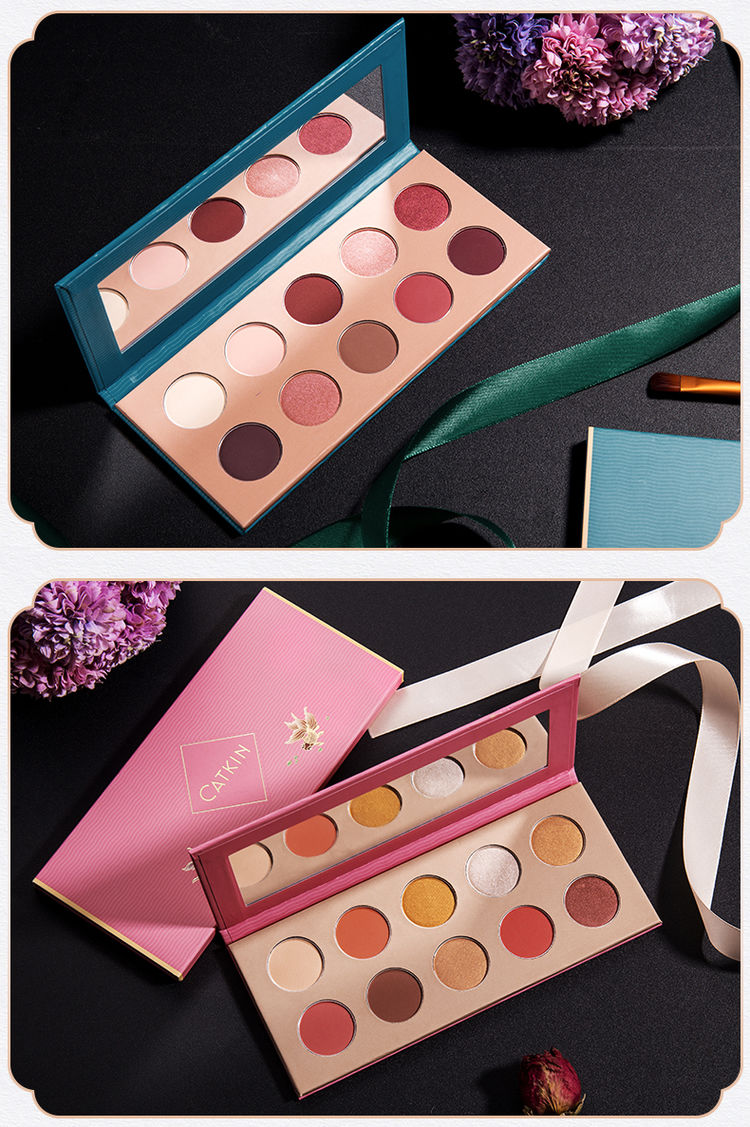 卡婷 长相思眼影盘十色