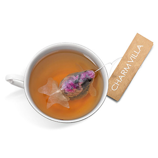 鱼是美好发生了:Charm Villa金鱼茶包