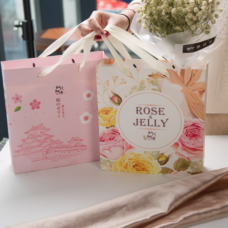 和风细语 日式玫瑰樱花果冻 布丁礼物