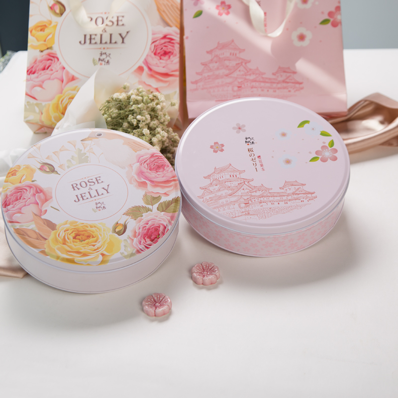 和风细语 日式玫瑰樱花果冻 布丁礼物
