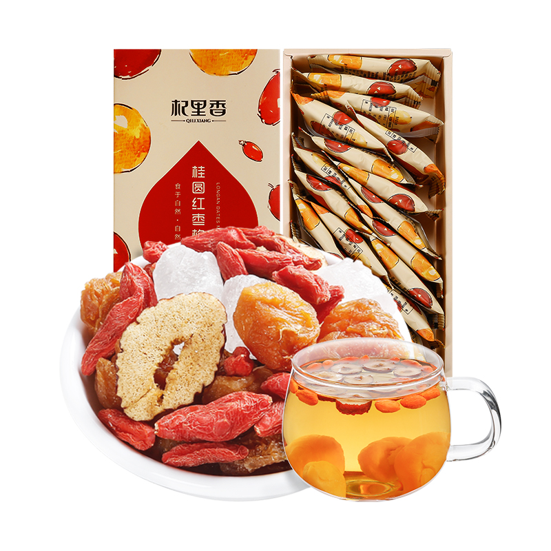 杞里香 桂圆|红枣|枸杞茶240g/盒 补气血