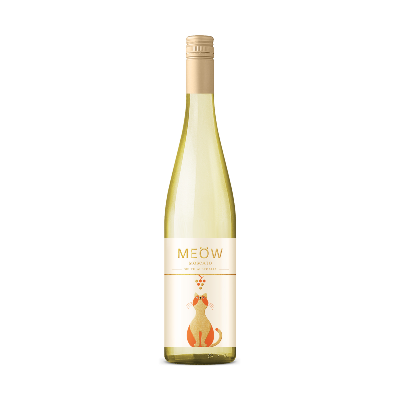 澳洲MEOW莫斯卡托 甜白起泡酒 新鲜年份敲好喝!