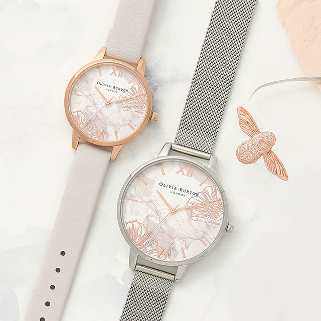 OliviaBurton 英国欧式时尚钢带表