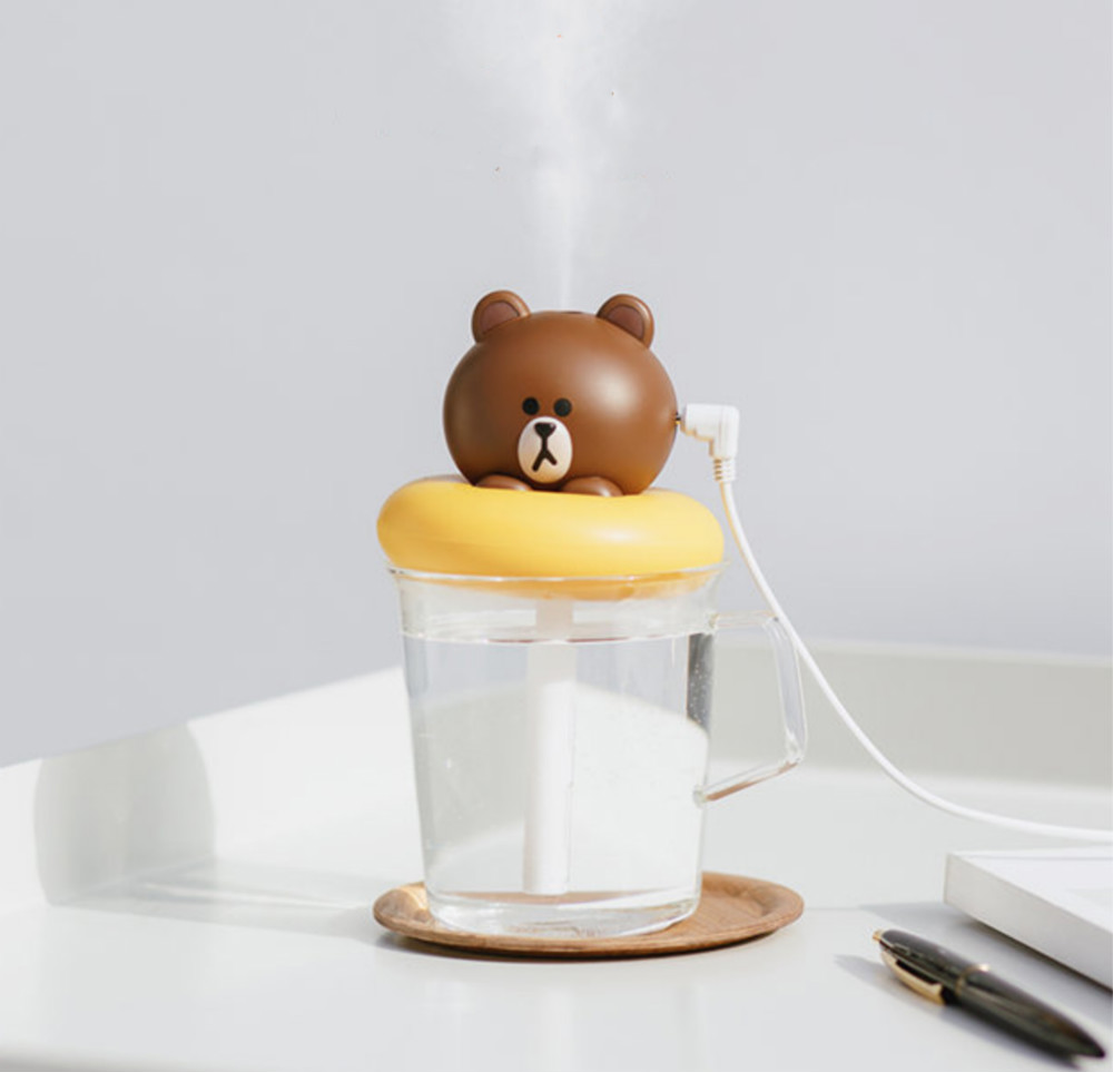 Line Friends布朗熊 USB迷你加湿器