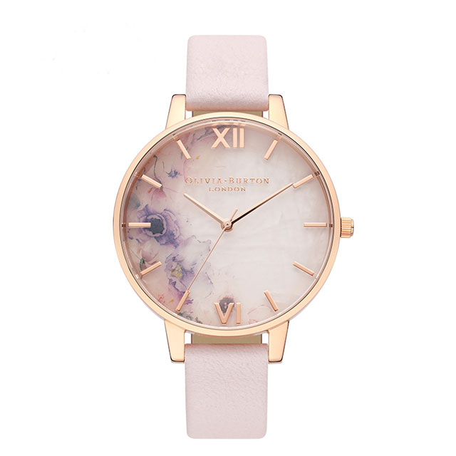 OliviaBurton 粉晶英国少女款 七夕樱花表