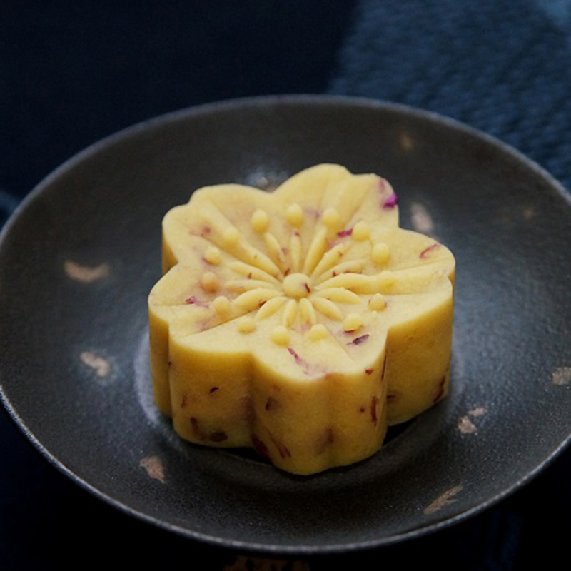 素直 玫瑰绿豆糕 杭州传统茶点
