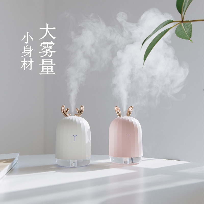 可爱桌面加湿器 静音迷你USB