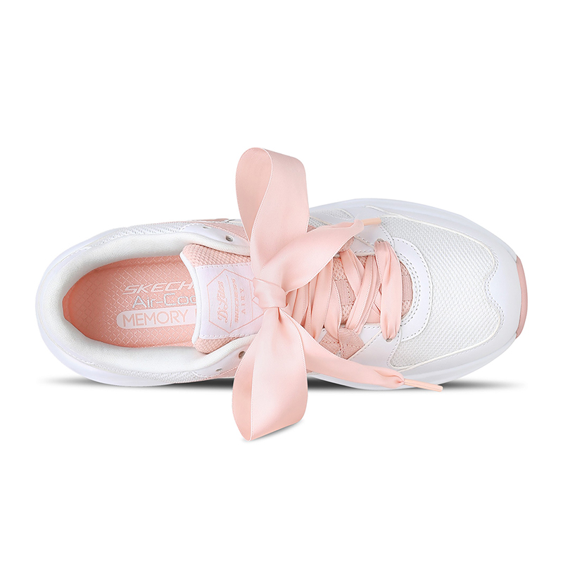 Skechers斯凯奇 蝴蝶结丝带熊猫鞋